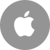 Apple - Grey Circle